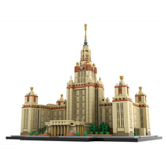 2954PCS Moscow State University 1:800 Scale (M. V. Lomonosov University) MOC Building Block Bricks |MocPixel