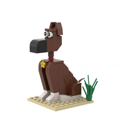 Luke with Lucky Cactus/ Rantanplan/ Jolly Jumper/ Dalton MOC Building Block Bricks |MocPixel
