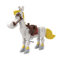 Luke with Lucky Cactus/ Rantanplan/ Jolly Jumper/ Dalton MOC Building Block Bricks |MocPixel
