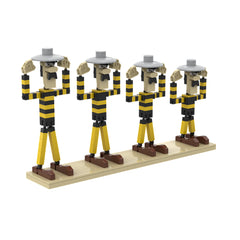 Luke with Lucky Cactus/ Rantanplan/ Jolly Jumper/ Dalton MOC Building Block Bricks |MocPixel
