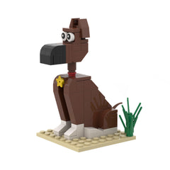 Luke with Lucky Cactus/ Rantanplan/ Jolly Jumper/ Dalton MOC Building Block Bricks |MocPixel