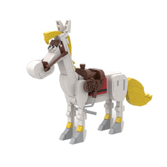 Luke with Lucky Cactus/ Rantanplan/ Jolly Jumper/ Dalton MOC Building Block Bricks |MocPixel