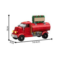 274PCS Christmas Hot Cocoa Truck - Winter Village Moc MOC Building Block Bricks |MocPixel