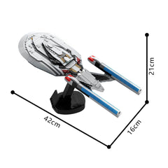 958PCS Uss Enterprise (Ncc-1701-E) Midi Scale MOC Building Block Bricks |MocPixel
