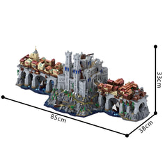 9560PCS Wyrm'S Crossing (Gate of Baldurs ) MOC Building Block Bricks |MocPixel
