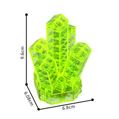 Crystal-Series 3 Color MOC Building Block Bricks |MocPixel