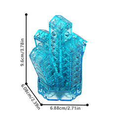 Crystal-Series 3 Color MOC Building Block Bricks |MocPixel