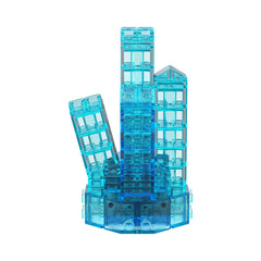 Crystal-Series 3 Color MOC Building Block Bricks |MocPixel