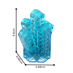 Crystal-Series 3 Color MOC Building Block Bricks |MocPixel