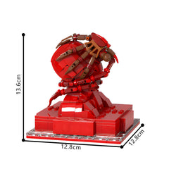462PCS Micro "Alien : Romulus" 3D Poster Concept MOC Building Block Bricks |MocPixel
