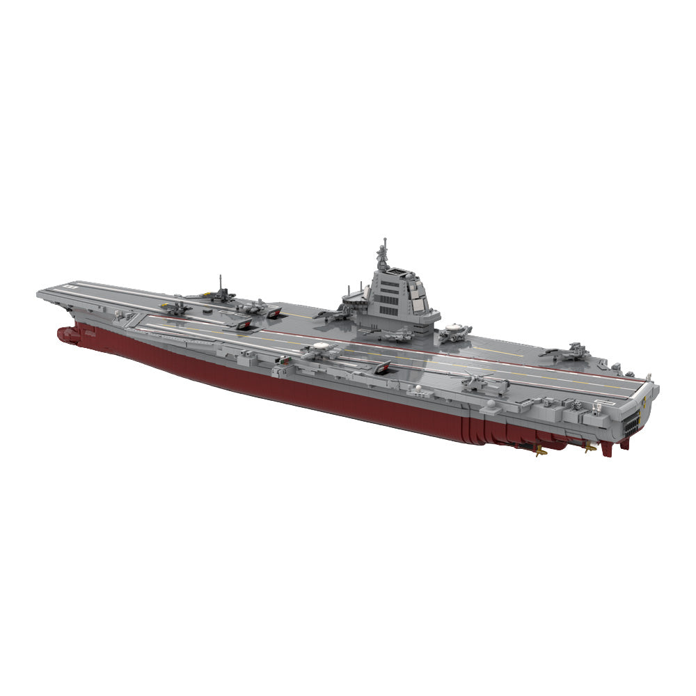 10019PCS 1/200 China Navy Air Carrier #18 Fujian(Type003) MOC Building Block Bricks |MocPixel