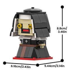135PCS The Nun MOC Building Block Bricks |MocPixel