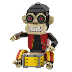 487PCS The Monkey MOC Building Block Bricks |MocPixel
