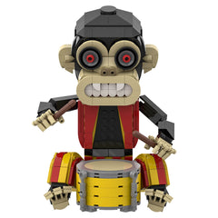 487PCS The Monkey MOC Building Block Bricks |MocPixel