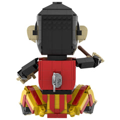 487PCS The Monkey MOC Building Block Bricks |MocPixel