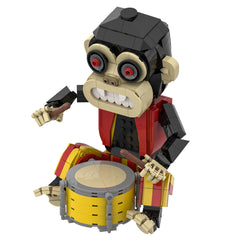 487PCS The Monkey MOC Building Block Bricks |MocPixel