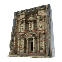 4902PCS Petra - The Treasury MOC Building Block Bricks |MocPixel