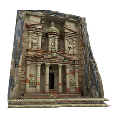4902PCS Petra - The Treasury MOC Building Block Bricks |MocPixel