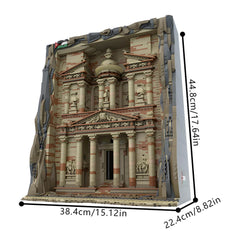 4902PCS Petra - The Treasury MOC Building Block Bricks |MocPixel