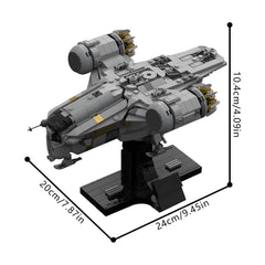 683PCS Razor Crest - Starship Collection (Midi Scale) MOC Building Block Bricks |MocPixel