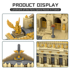1229PCS Garnier - Paris Opera MOC Building Block Bricks |MocPixel