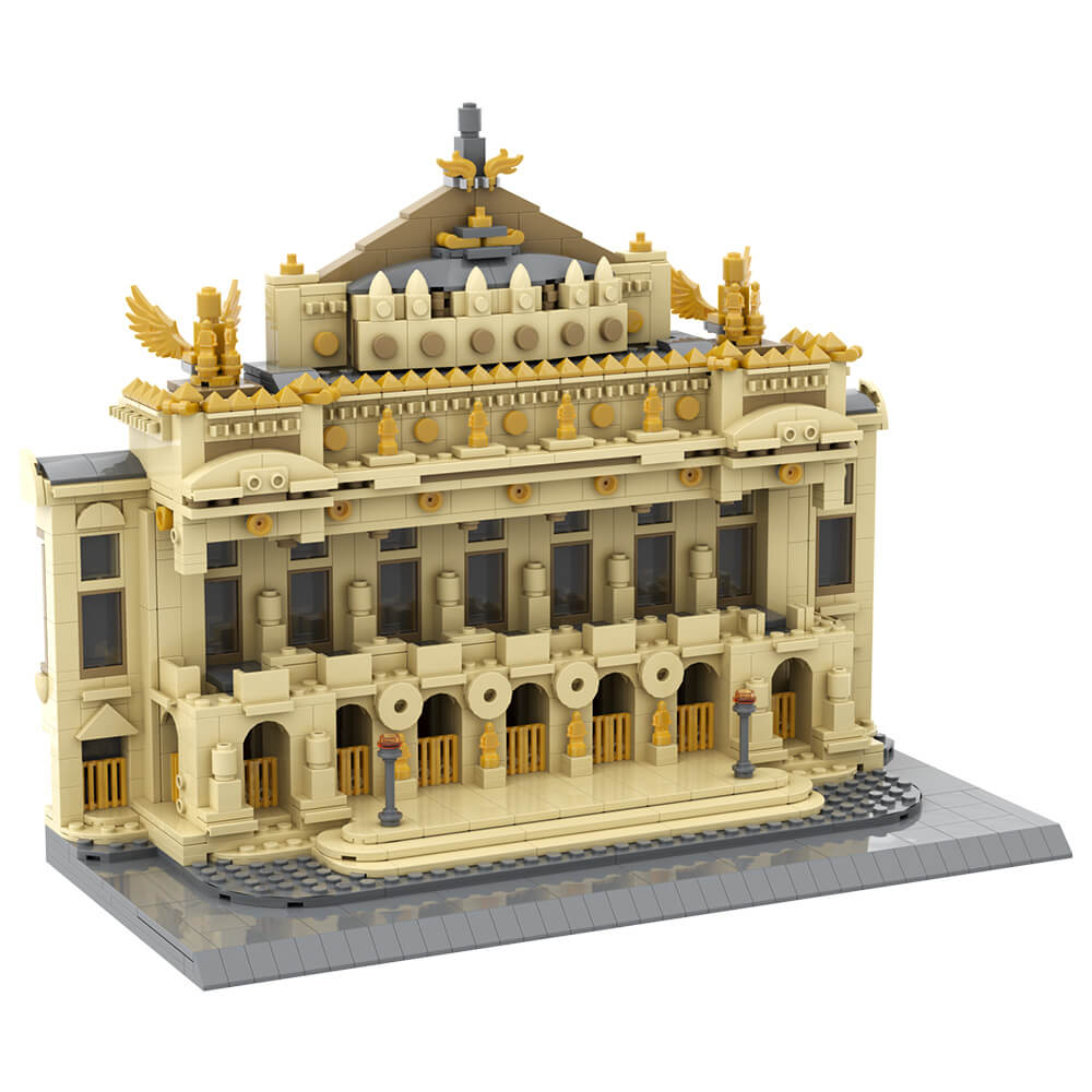 1229PCS Garnier - Paris Opera MOC Building Block Bricks |MocPixel
