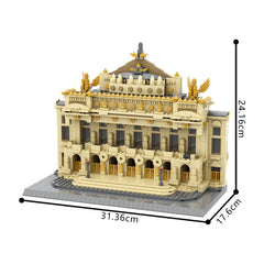 1229PCS Garnier - Paris Opera MOC Building Block Bricks |MocPixel