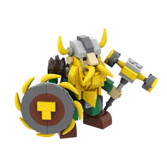 211PCS Barf The Banana Dwarf MOC Building Block Bricks |MocPixel