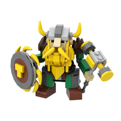 211PCS Barf The Banana Dwarf MOC Building Block Bricks |MocPixel