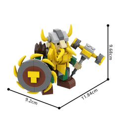 211PCS Barf The Banana Dwarf MOC Building Block Bricks |MocPixel