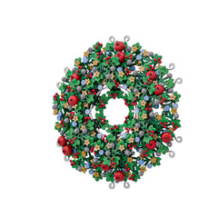 534PCS Christmas Wreath MOC Building Block Bricks |MocPixel
