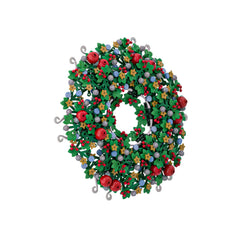 534PCS Christmas Wreath MOC Building Block Bricks |MocPixel