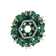 534PCS Christmas Wreath MOC Building Block Bricks |MocPixel