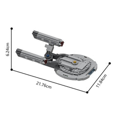 310PCS Nx-01 Enterprise MOC Building Block Bricks |MocPixel