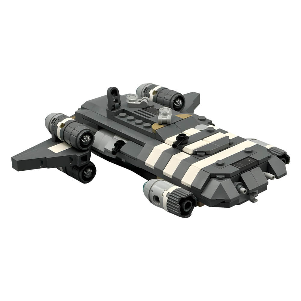 307PCS Midi-Scale Onyx Cinder (With Hull Demolition Function!) MOC Building Block Bricks |MocPixel