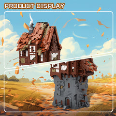 1785PCS Nameless Village MOC Building Block Bricks |MocPixel