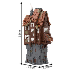 1785PCS Nameless Village MOC Building Block Bricks |MocPixel