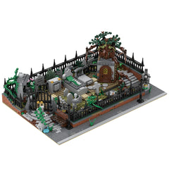 1580PCS Modular Graveyard MOC and Hidden Side 70420 set stand MOC Building Block Bricks |MocPixel