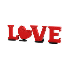 271PCS Love Lettering Valentine´S Day MOC Building Block Bricks |MocPixel
