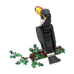 Birds Bluejay/ Toco Toucan/ Raven MOC Building Block Bricks |MocPixel