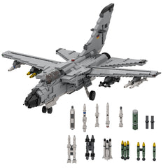 1337PCS Panavia TORNADO | 1:32 Minifig Scale MOC Building Block Bricks |MocPixel