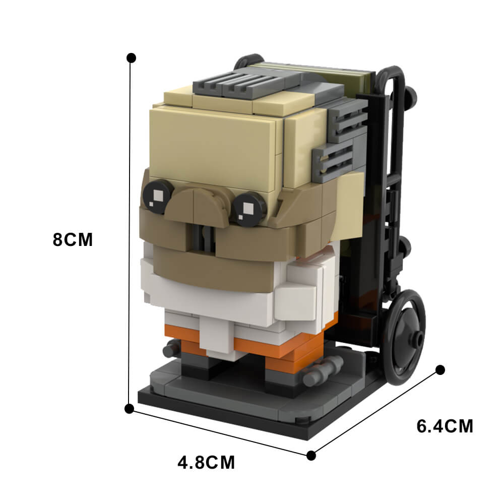 Brickheadz of Killers Voorhees/ Michael Myers/ Hannibal/ Freddy Krueger MOC Building Blocks Brickheadz of Killers Voorhees/ Michael Myers/ Hannibal/ Freddy Krueger MOC Building Blocks - Hannibal Lecter Lego Block Sets Alternative