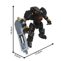 420PCS Pa-001 Marauder Power Armor V2 MOC Building Block Bricks |MocPixel