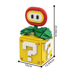 572PCS Fire Flower MOC Building Block Bricks |MocPixel