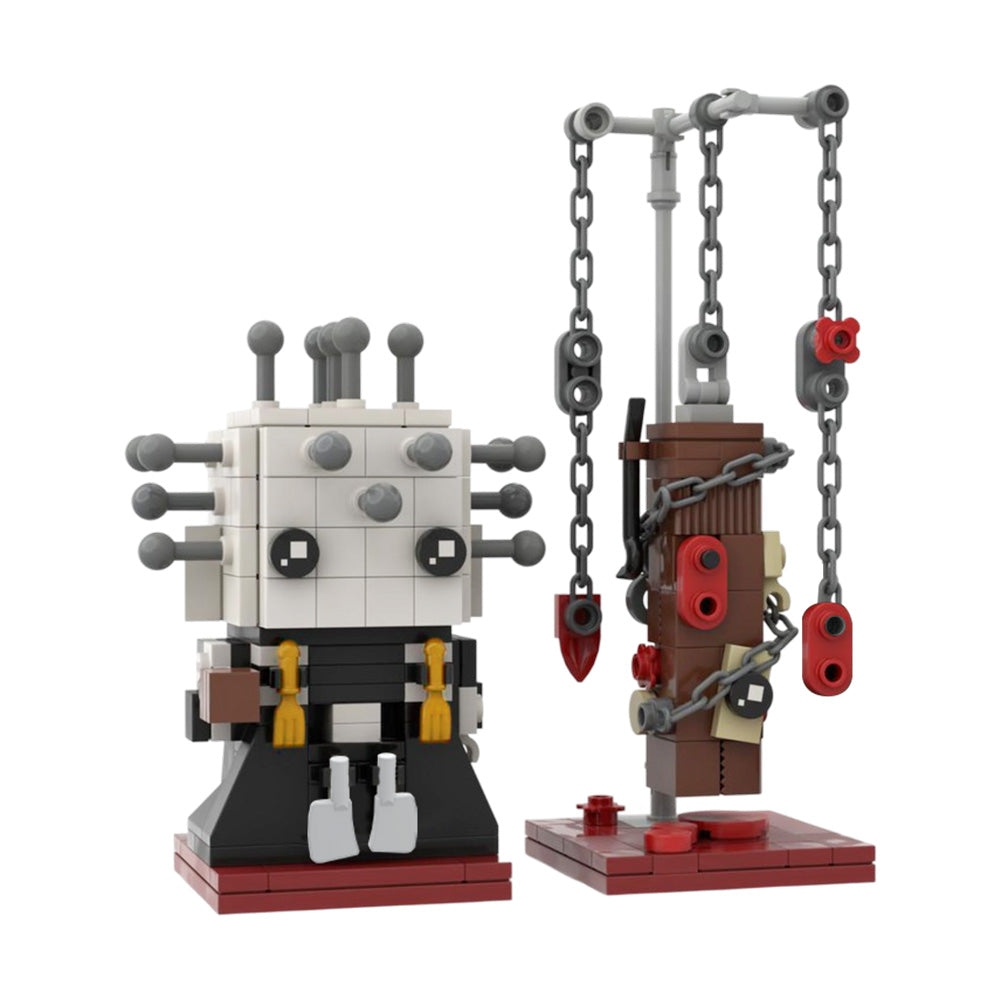 234PCS Horror Series - Pinhead Brickheadz 2 For 1 MOC Building Block Bricks |MocPixel