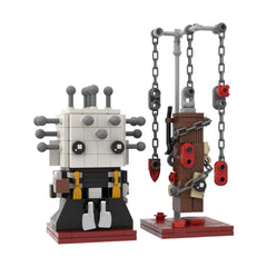 234PCS Horror Series - Pinhead Brickheadz 2 For 1 MOC Building Block Bricks |MocPixel