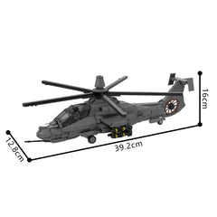 952PCS Rah-66 Comanche | 1:35 Scale MOC Building Block Bricks |MocPixel