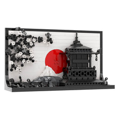 522PCS Art of Janpanese Style MOC Building Block Bricks |MocPixel