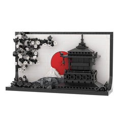 522PCS Art of Janpanese Style MOC Building Block Bricks |MocPixel