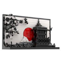 522PCS Art of Janpanese Style MOC Building Block Bricks |MocPixel